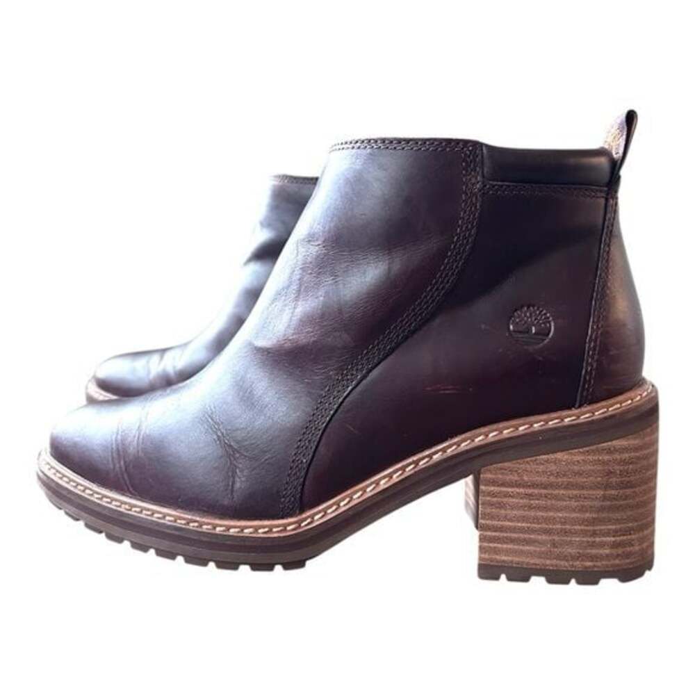 Timberland Sienna High Ankle Boots – Rich Chestnut Brown Size 8.5M